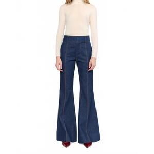 NEW CHRISTY LYNN rowen denim pant in dark indigo